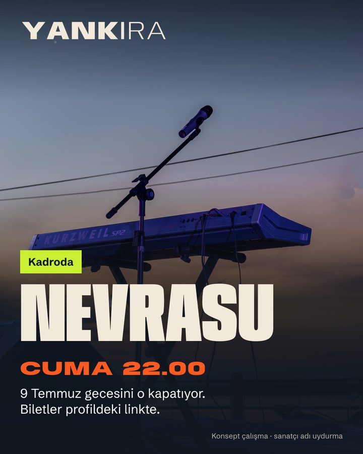 Sanatçı paylaşımı: Nevrasu, cuma 22.00